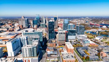 Nashville, Tennesee Aerial