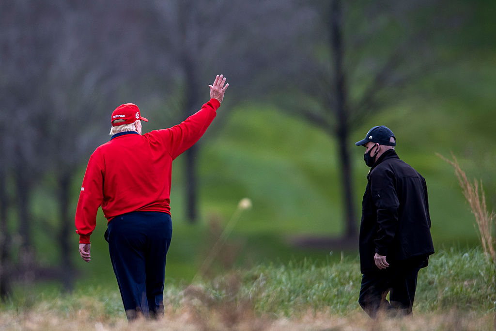 President Trump Departs For Camp David