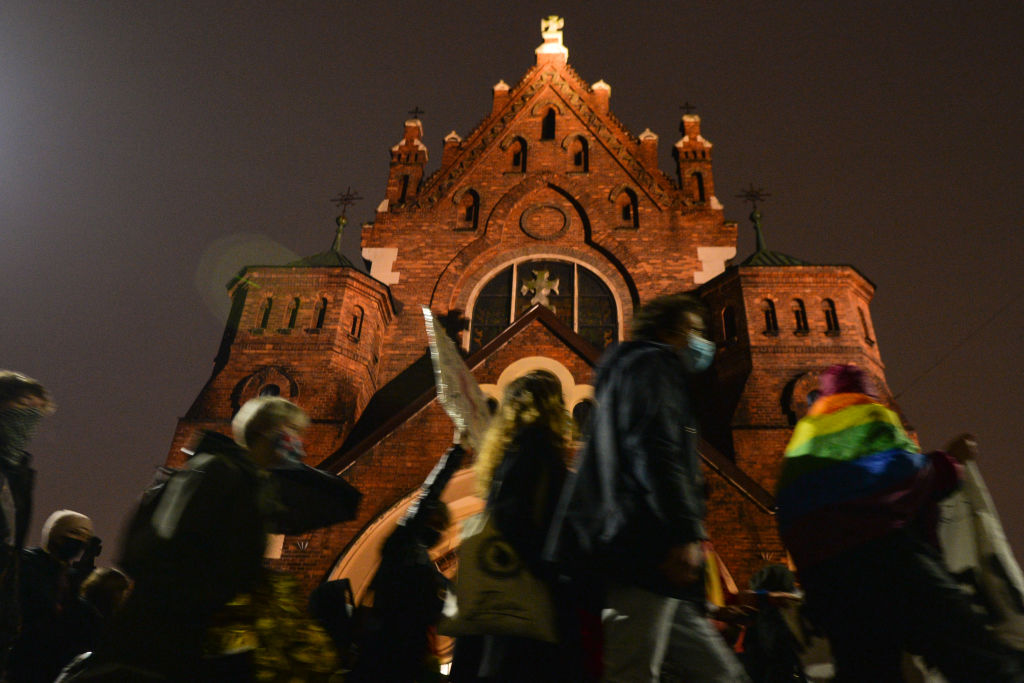 Protests Against Abortion Ruling Continue In Poland
