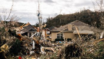 Tornado Rips Through Fultondale, Alabama Damaging Structures