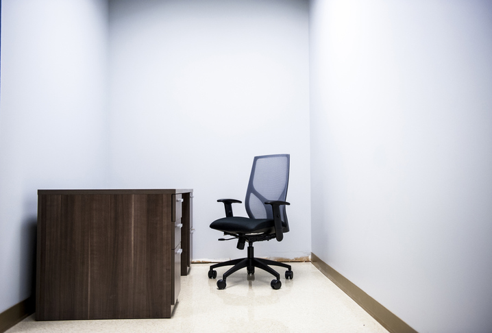 small empty office