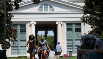 University Of South Carolina Students Begin To Move Back To Campus