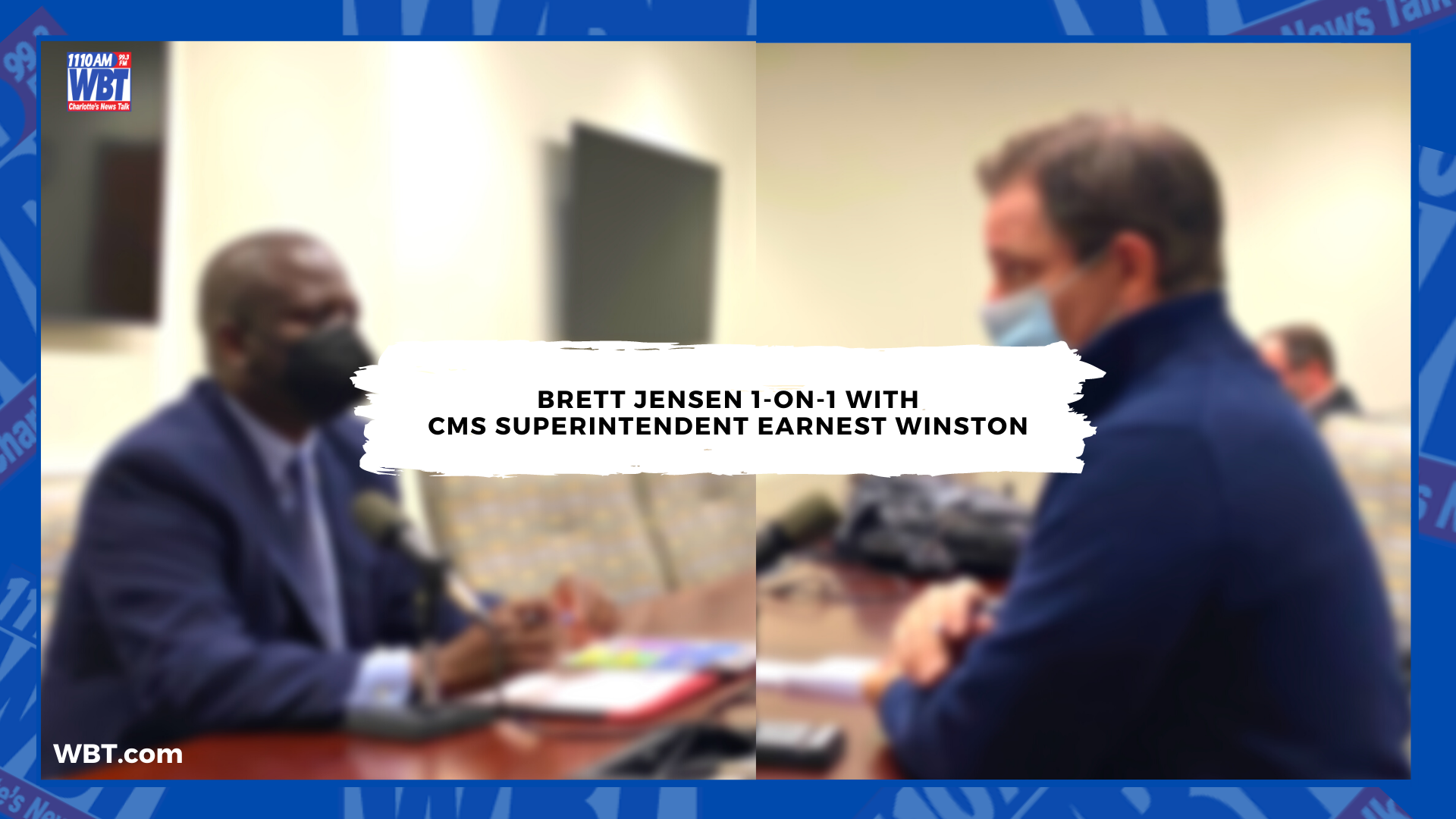 Brett Jensen 1-on-1 with CMS Superintendent Earnest Winston