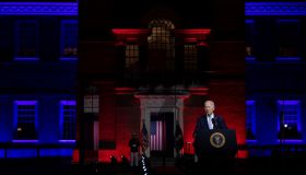 US President Biden in Philadelphia
