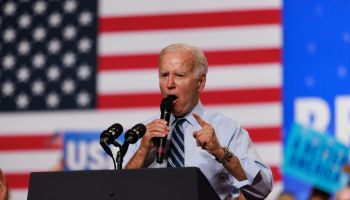 President Biden attends Democratic rally in Maryland