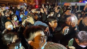 CHINA-HEALTH-VIRUS-PROTEST