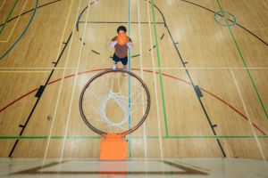 Shooting a Basketball