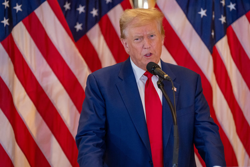 President Trump Holds A Press Conference At Trump Tower Day After Guilty Verdict