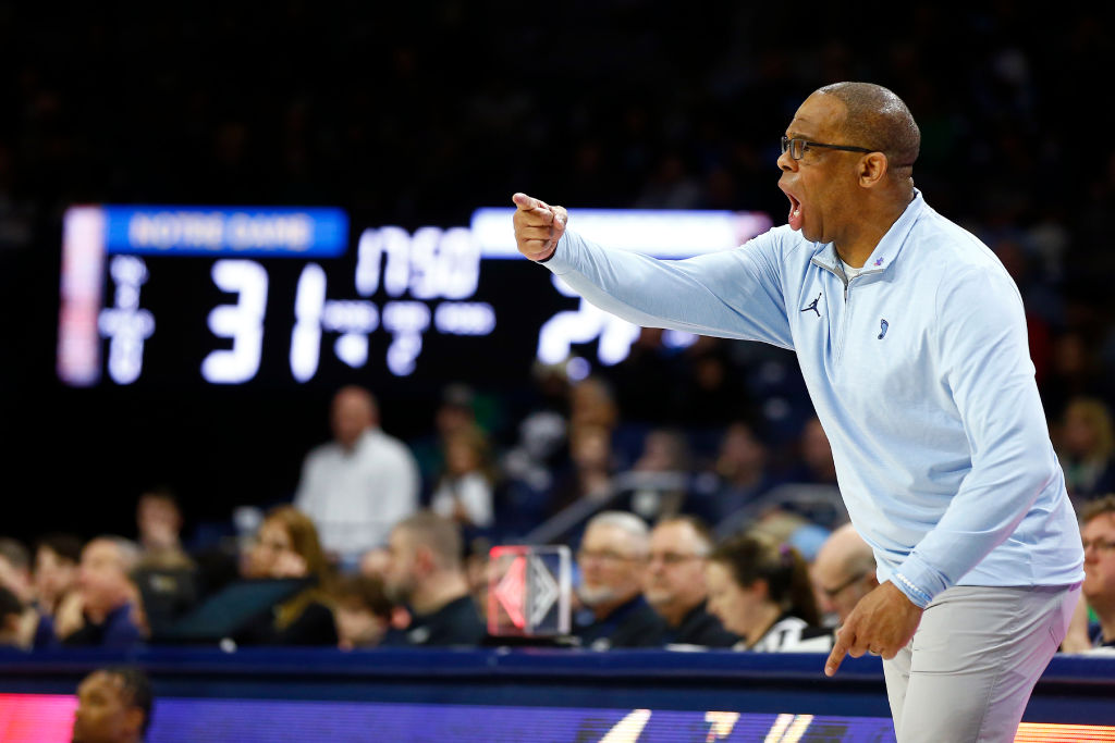 COLLEGE BASKETBALL: FEB 22 North Carolina at Notre Dame