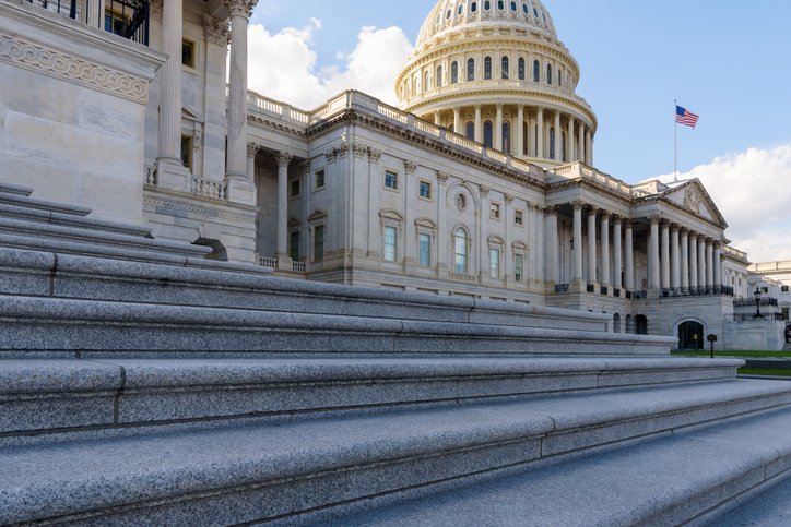 The Capitol Building in Glowing Afternoon Splendor