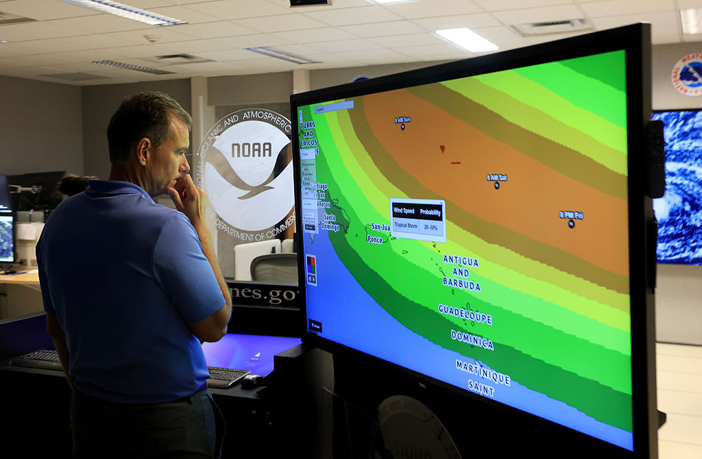 National Hurricane Center Monitors Tropical Storm Erin