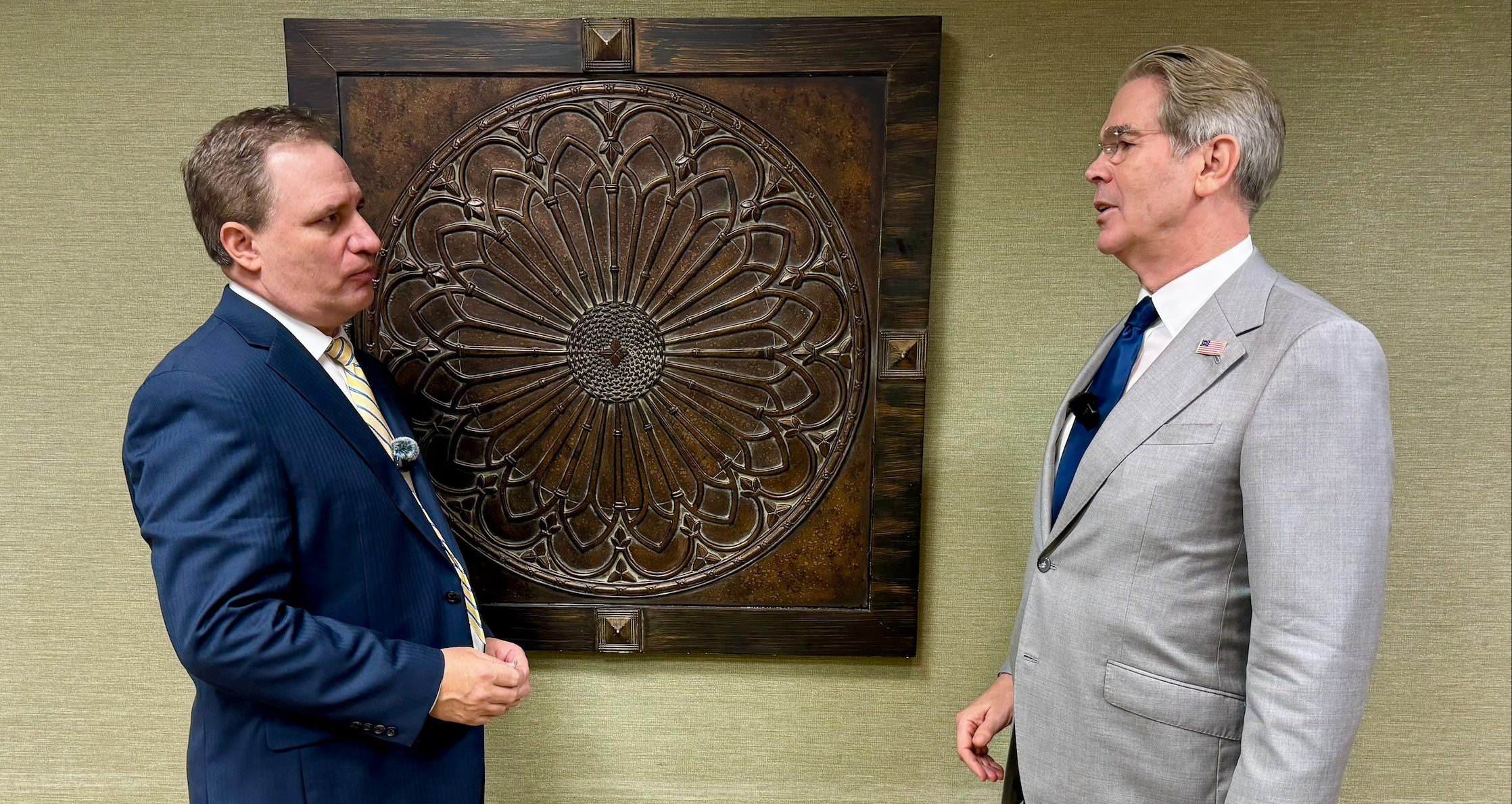 U.S. Treasury Sec. Scott Bessent talks with WBT's Brett Jensen about the upcoming G20 finance meeings.