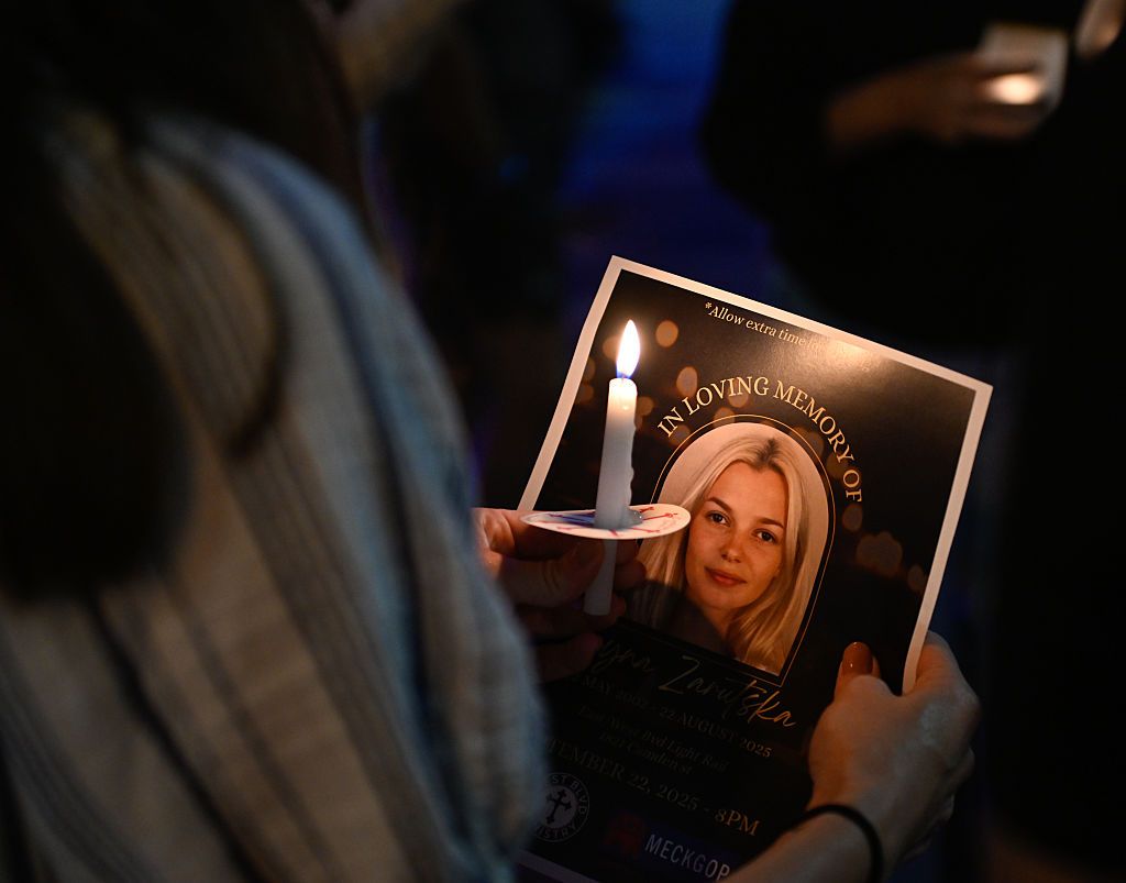 Candlelight vigil held in Charlotte for slain Ukrainian woman Iryna Zarutska